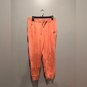Coral Nike Joggers